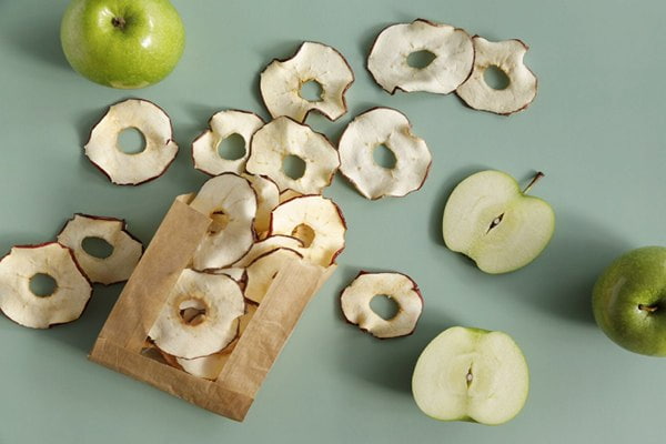 تصویر 4 از سیب خشک طعم دار درجه یک سالم و خوش طعم برای استفاده روزانه